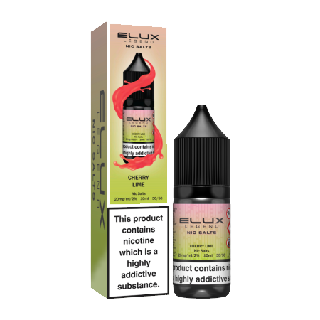 Elux Nic Salt (Legend Salts) E-Liquids - Cherry Lime - 10mg